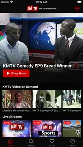 KMTV Liberia screenshot 1