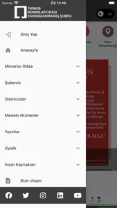 Mimarlar Odası K.maraş Şubesi screenshot 1