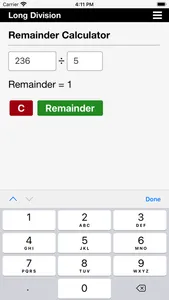 Long Division Calculator screenshot 4