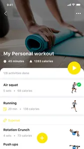 Combine Fitness screenshot 2