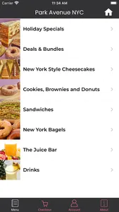 Park Avenue Bakery screenshot 2