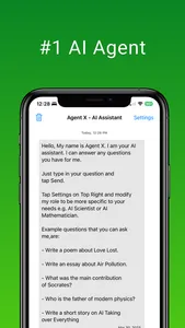 Agent X AI Chat powered by GPT screenshot 0