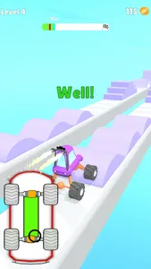 Bumpy Road Race! screenshot 1