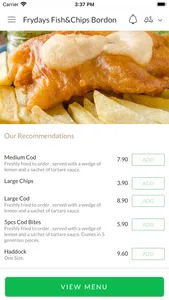 Frydays Fish & Chips Bordon screenshot 1