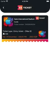 ZA Ticket screenshot 7