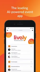 Lively - Event Networking screenshot 1