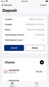 Central Remote Deposit Capture screenshot 2