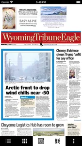 Wyoming Tribune Eagle screenshot 0