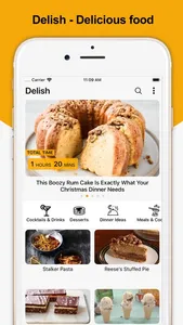 Delish - Easy Dinner Recipes screenshot 0