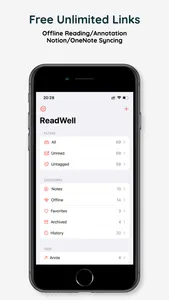 ReadWell: Save for later screenshot 0