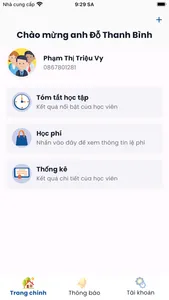 ECoach - Phụ huynh screenshot 1