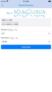 Partial fraction decomposition screenshot 0