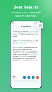 Paraphrase Tool & AI Writer screenshot 3