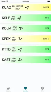 METAR AF screenshot 2