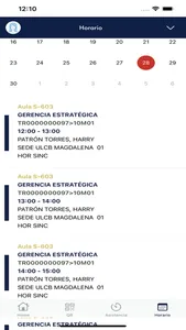 Intranet ULCB screenshot 2