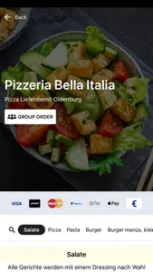 Bella Italia Oldenburg screenshot 1