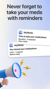 MyMeds: Medicine Pill Reminder screenshot 1