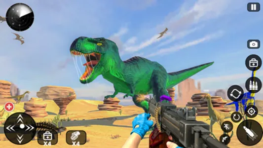 Real Wild Dino Shooting Games screenshot 5