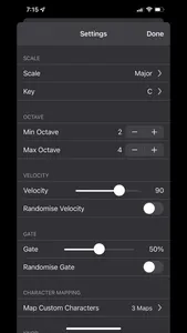 Textquencer AUv3 MIDI screenshot 3