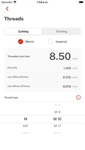 CERATIZIT screenshot 2