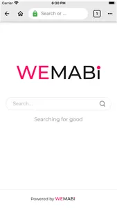 Wemabi browser screenshot 0