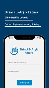 Birinci E-Arşiv Fatura screenshot 0