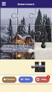 Snow Lovers Puzzle screenshot 0