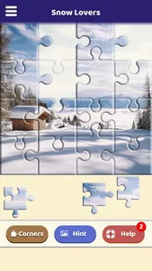 Snow Lovers Puzzle screenshot 1