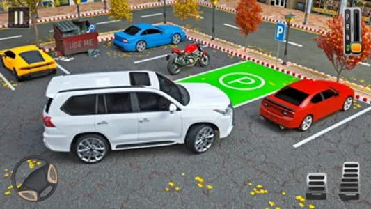 Prado Drive Parking Car Games screenshot 0