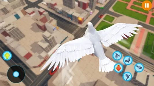 Flying Bird Pigeon Games screenshot 0