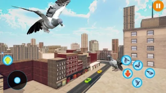 Flying Bird Pigeon Games screenshot 3