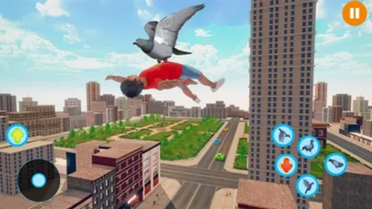 Flying Bird Pigeon Games screenshot 4