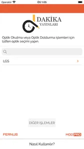 Dakika Optik Okuma screenshot 0