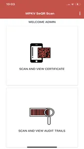 MPKV SeQR Scan screenshot 5