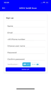 MPKV SeQR Scan screenshot 6