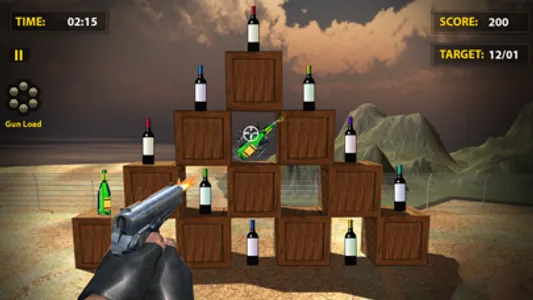 Bottle Shooting Game:Gun Games screenshot 2