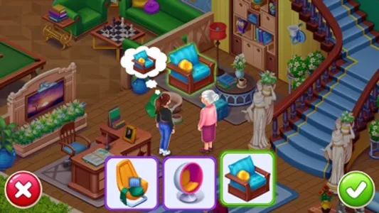 Mansion Mystery: Decor Dreams screenshot 2