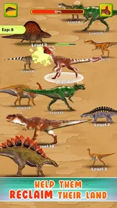 Dino Evolution: Eat And Grow screenshot 1