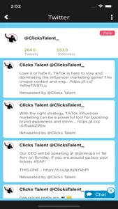 Clicks Talent screenshot 3