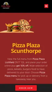 Pizza Plaza Scunthorpe screenshot 0