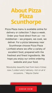 Pizza Plaza Scunthorpe screenshot 5