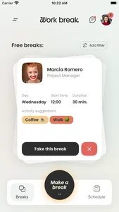 WorkBreak - Connect Colleagues screenshot 1