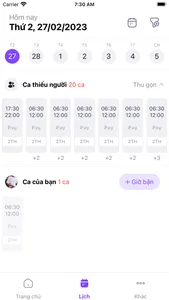 Bestaff - Chấm công xếp lịch screenshot 8