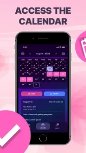 Period and Ovulation Tracker screenshot 1