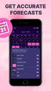 Period and Ovulation Tracker screenshot 2