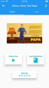 Johny Johny Yes Papa for kids screenshot 1