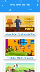 Johny Johny Yes Papa for kids screenshot 2