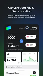 Swapp - Currency app in Cyprus screenshot 1