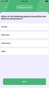 Class 11 Physics Notes & MCQs screenshot 5