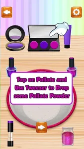 Piping Makeup Slime Mix Games screenshot 2